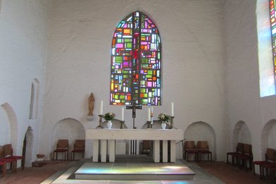 Kirche von innen - Copyright: privat