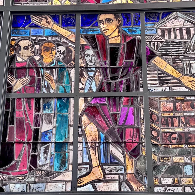 Bild eines Kirchenfensters