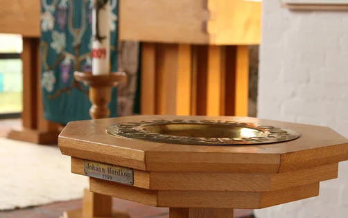 Taufschale der St.-Marien-Kapelle in Schönberg